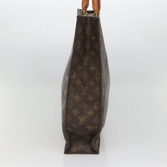 LOUIS VUITTON Monogram Sac Plat Hand Bag M51140 - Picture 5 of 12